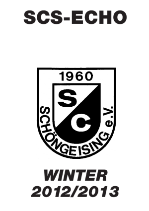 SCS Winter Echo 2012/2013